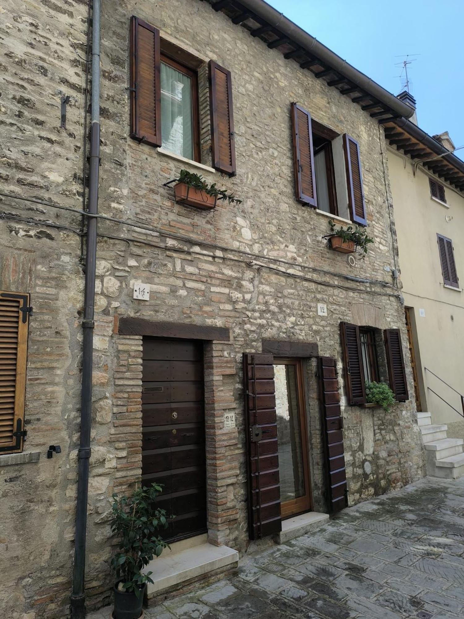 Villa La Casa Dei Nonni Gubbio Exterior foto